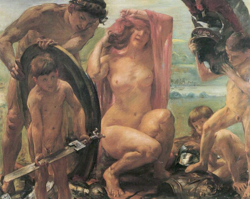 Lovis Corinth Die Waffen des oil painting picture